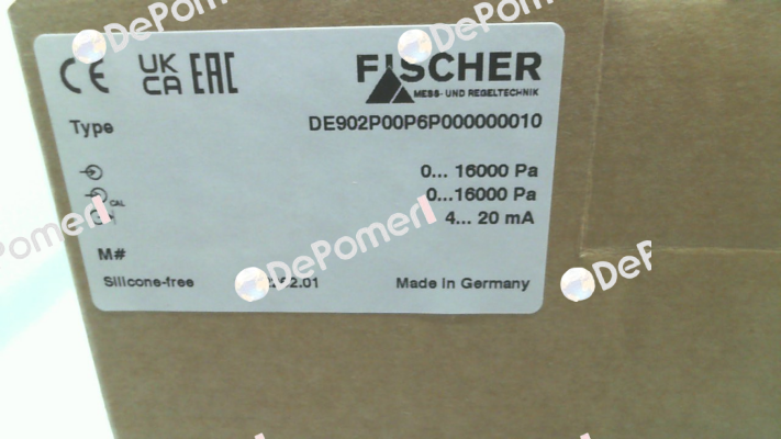 DE902P00P6P000000012 Fischer Mess Regeltechnik