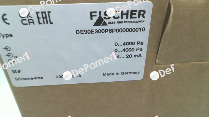 DE90E300P6P000000012 Fischer Mess Regeltechnik