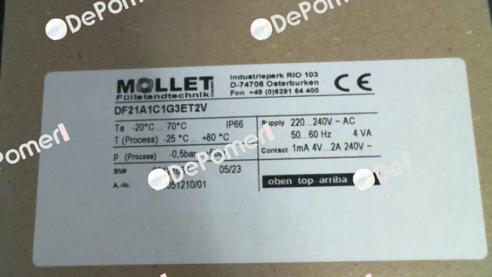DF21A1C1G3ET2V Mollet