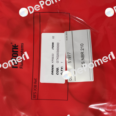 51977  (O-Ring set NBR for Actuator GTX/GTW.210) DS.NBR.210 GT Attuatori