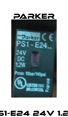 PS1-E24 24V 1.2W Parker