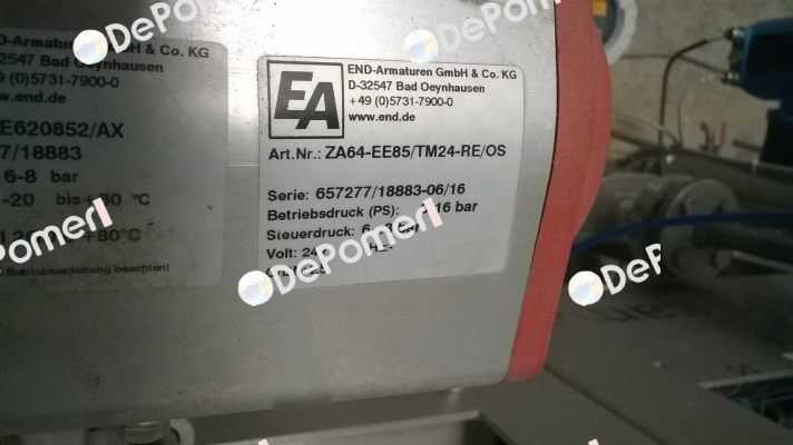 ZA64-EE85/TM24-RE/OS (OEM) End Armaturen