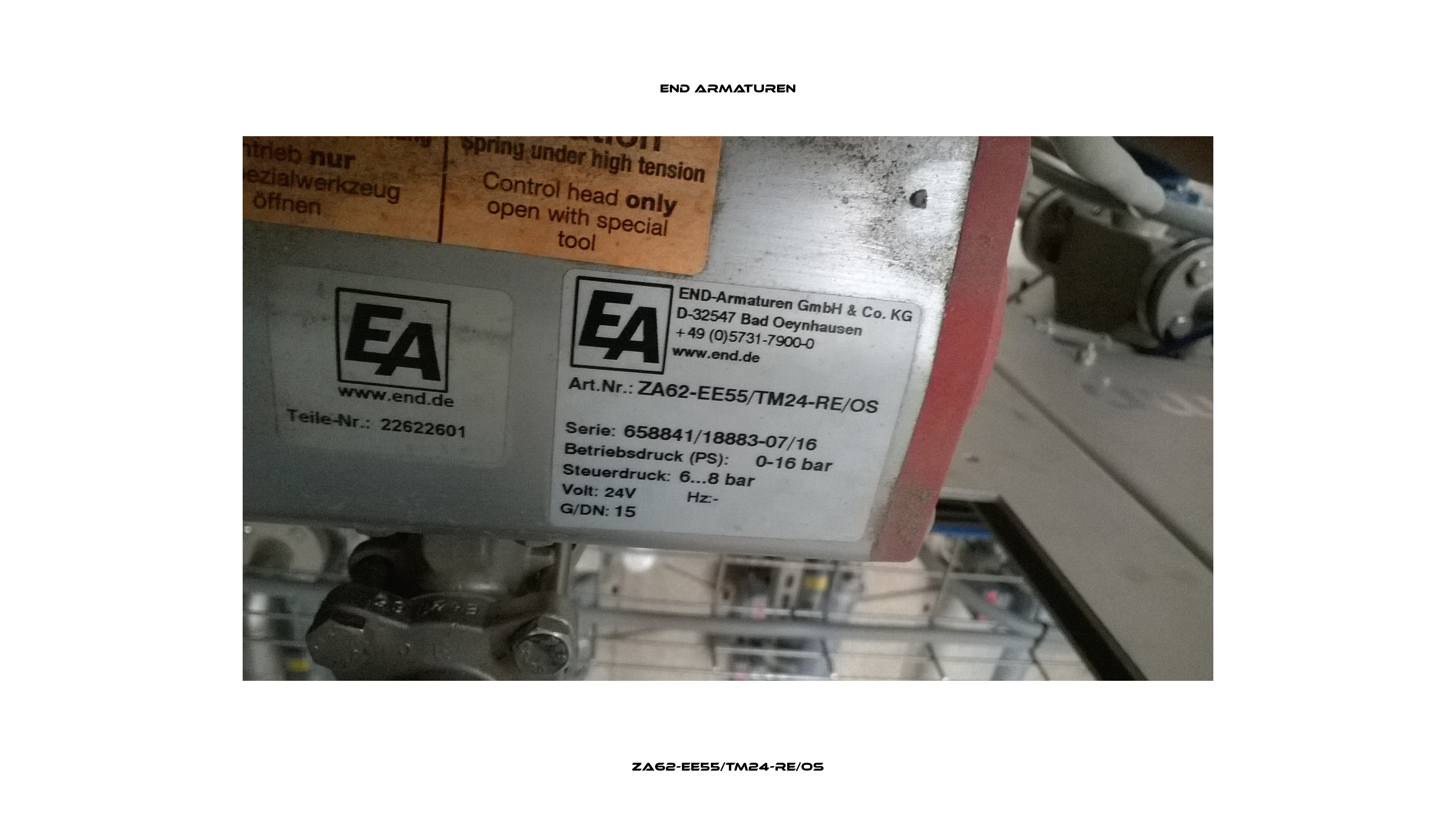 ZA62-EE55/TM24-RE/OS End Armaturen