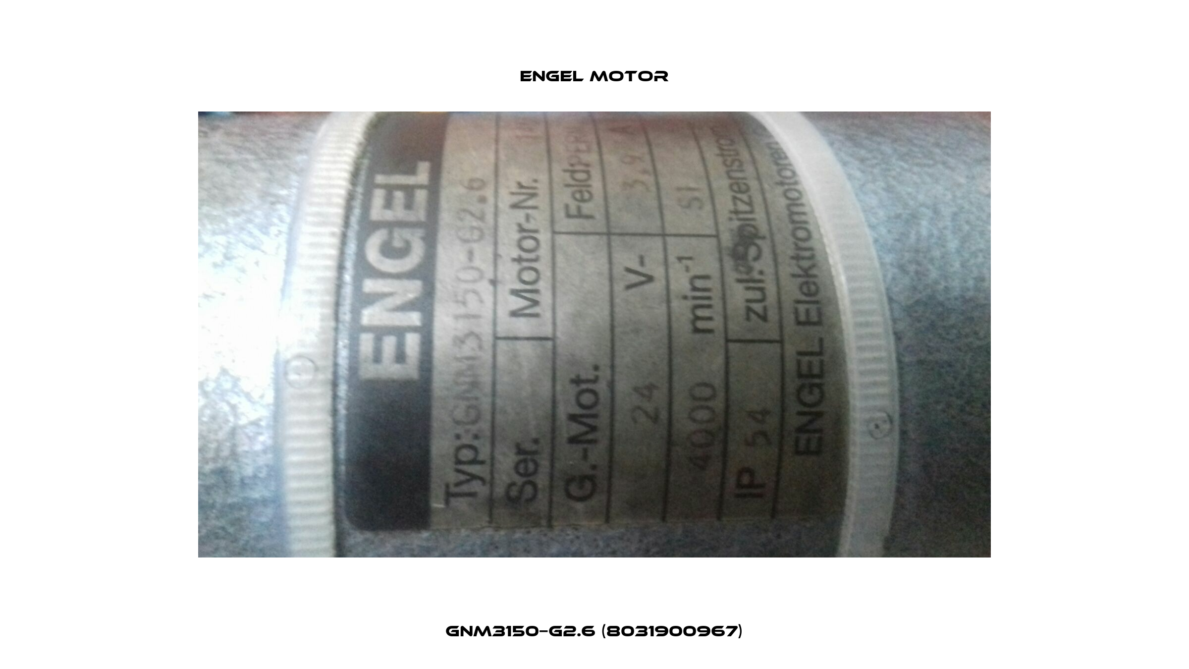 GNM3150−G2.6 (8031900967) Engel Motor