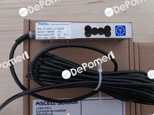 104101IP67 / CFSI 100kg C3 IP67 Ascell Sensor