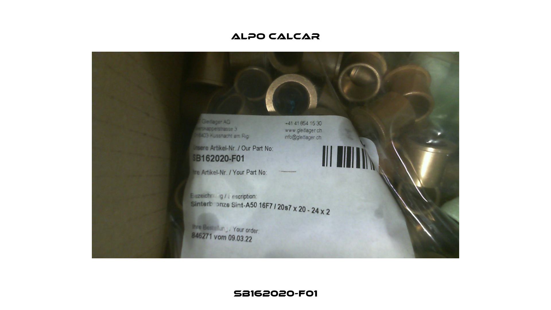 SB162020-F01 Alpo Calcar