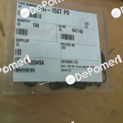 DSH-15ST PD Rotor Clip