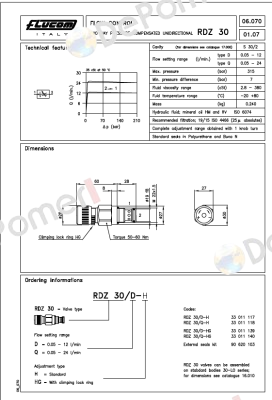 RDZ30 D-HG Flucom