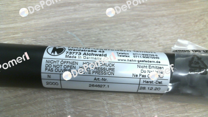 G14-28ST-22504 Hahn Gasfedern