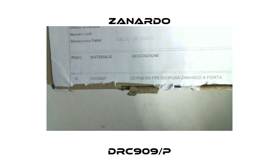 DRC909/P ZANARDO