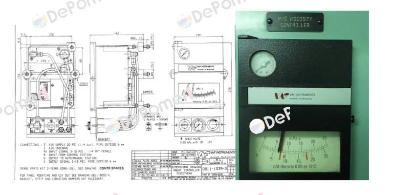 0611-0013 VAF Instruments