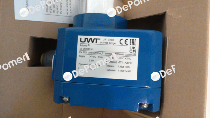 RN 3001A  031WA3B3A Uwt