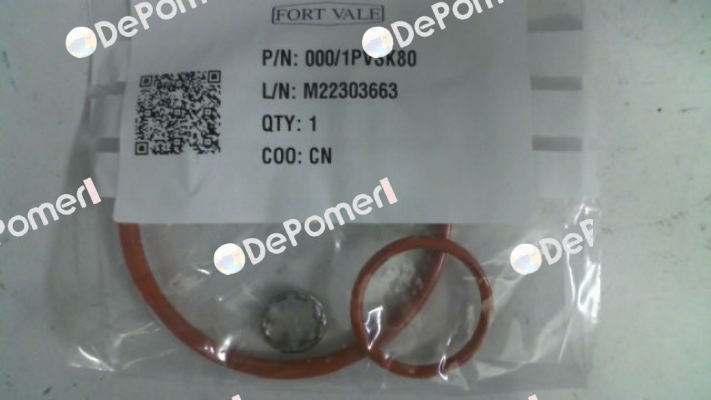 Super Maxi 80mm flange gasket kit (000/1PVSK80) Fort Vale