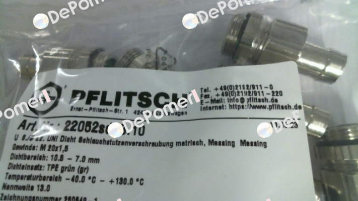 22052sd13.10 PFLITSCH