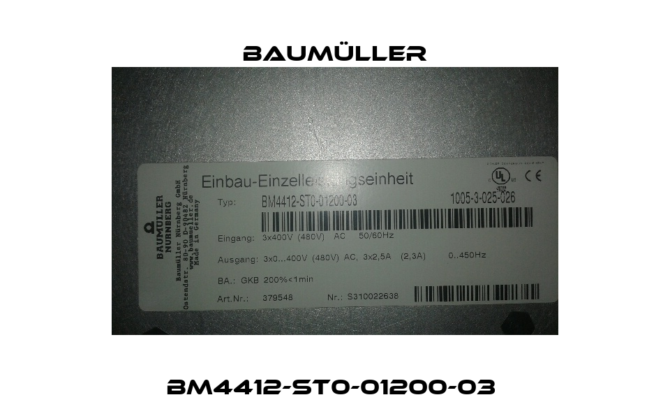 BM4412-ST0-01200-03  Baumüller