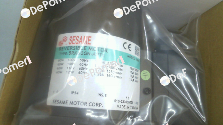 5RK60GN-APTs Sesame Motor
