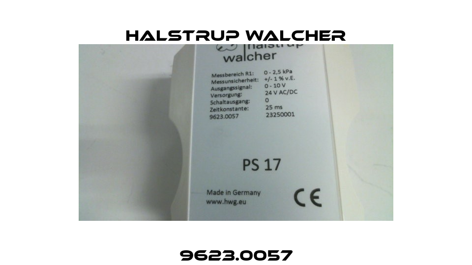 9623.0057 Halstrup Walcher