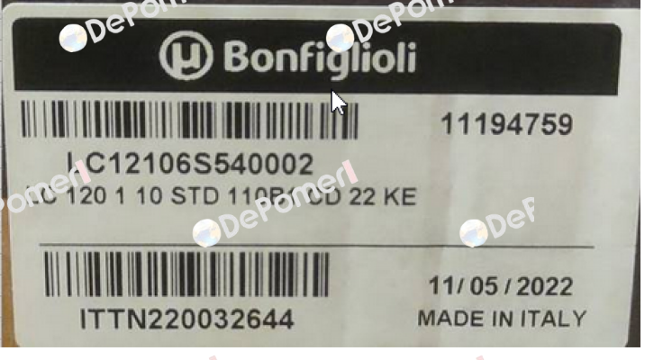 LC12106S540002 Bonfiglioli