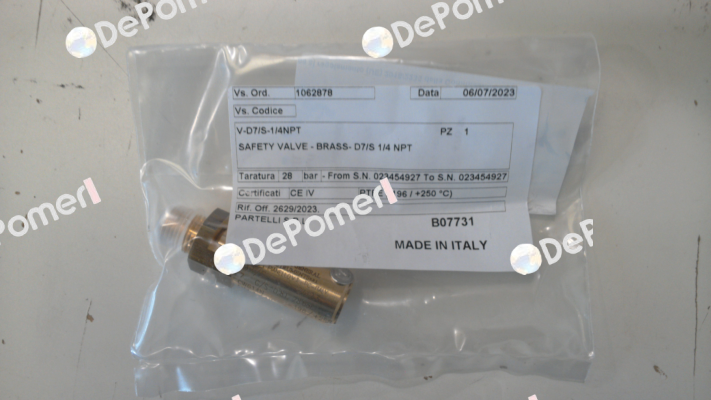 016439169 Nuova General Instruments
