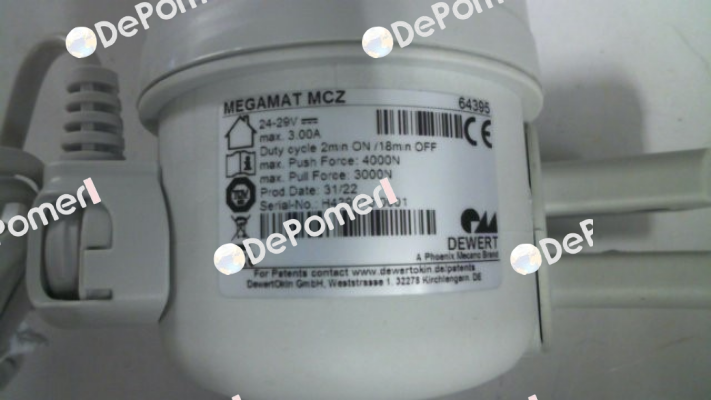 Megamat MCZ 64395 DEWERT