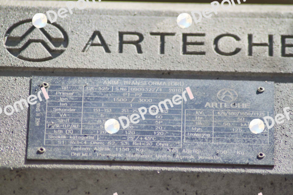 CA-525 S/N:0909322/1 2010  Arteche