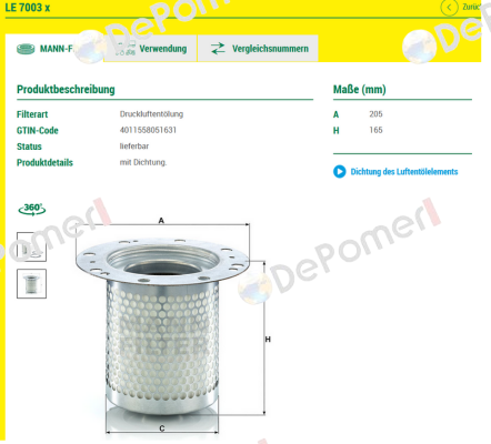 4900153221 Mann Filter (Mann-Hummel)