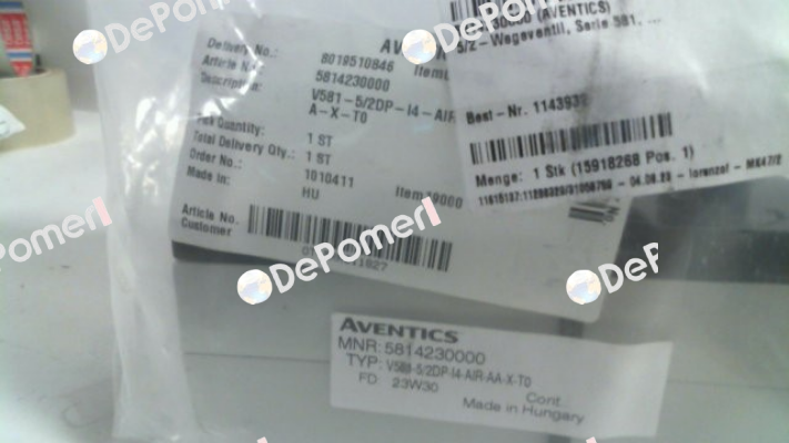5814230000 Aventics