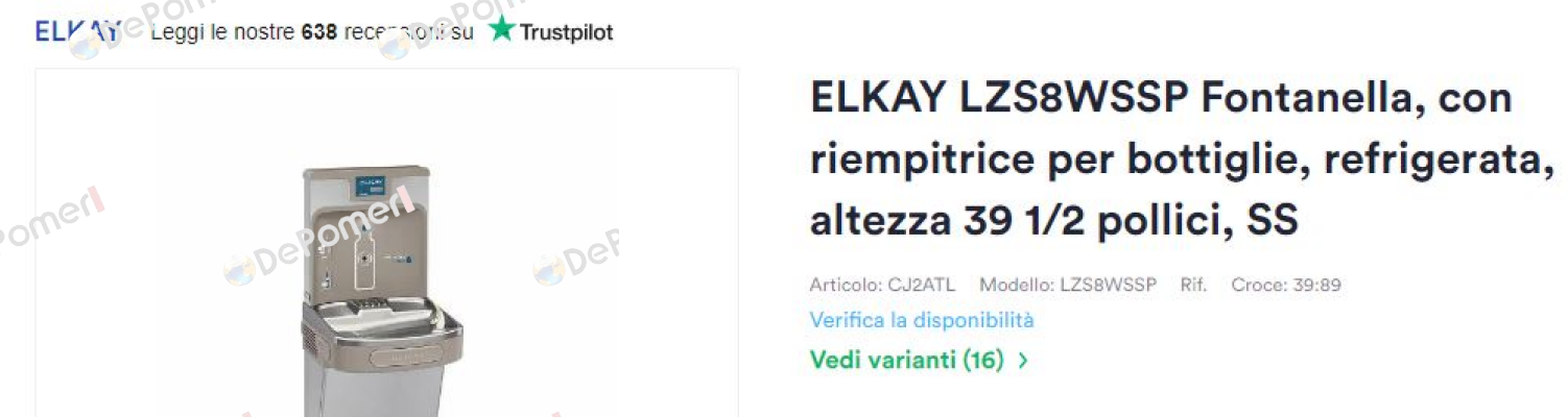 EL-LZS8WSSP Elkay