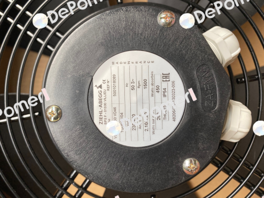 S0450 VD46 TG60W04 FMV-Lamel (now Ziehl Abegg)