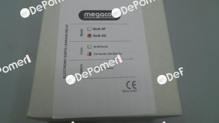 ELR-3C 110 VAC/DC 220-400 VAC / 604030 Megacon