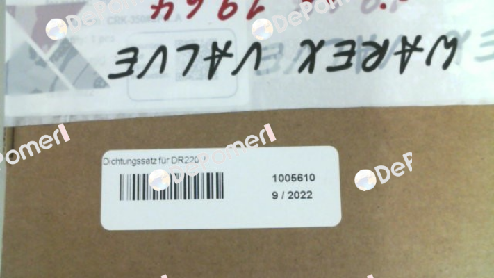 1005610 / Seal and wear parts set Warex