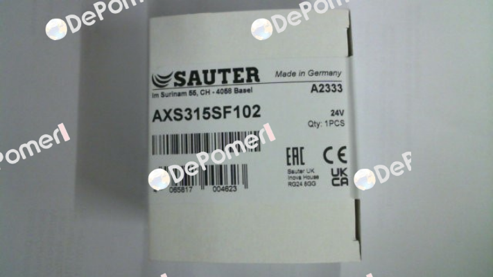 AXS315SF102 Sauter