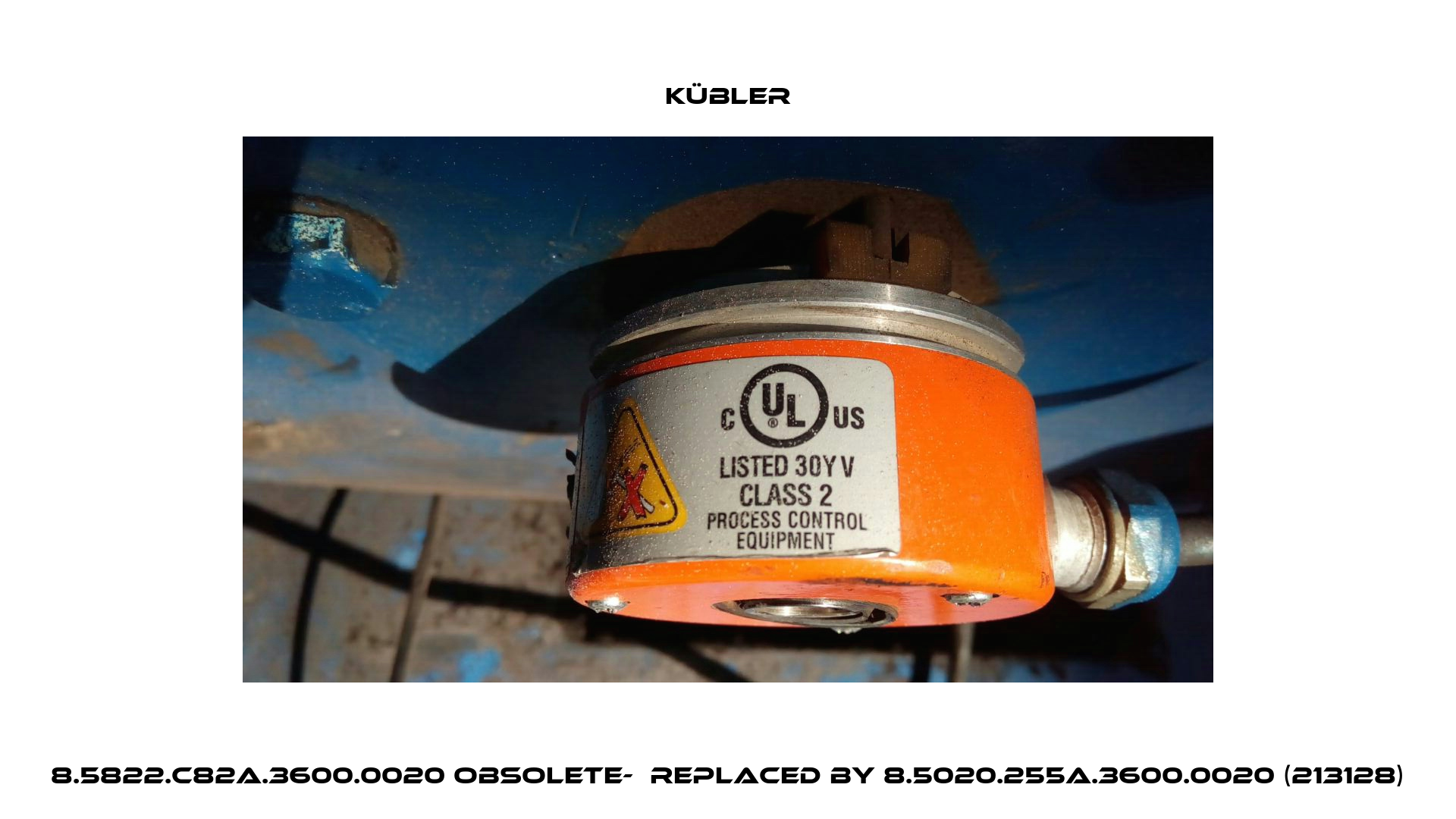 8.5822.C82A.3600.0020 OBSOLETE-  REPLACED BY 8.5020.255A.3600.0020 (213128) Kübler