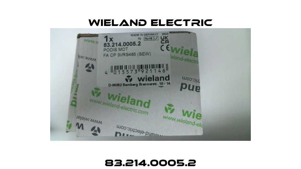83.214.0005.2 Wieland Electric