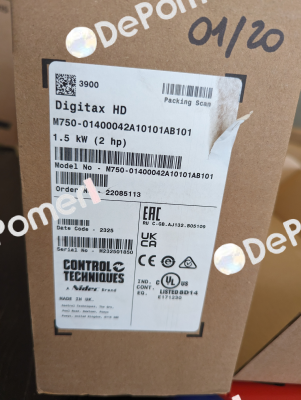 M750-01400042A10101AB101 Nidec