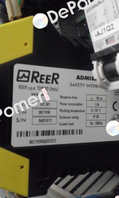 AD SR1 Artikel-Nr.: SP-R-13-309-00  Reer