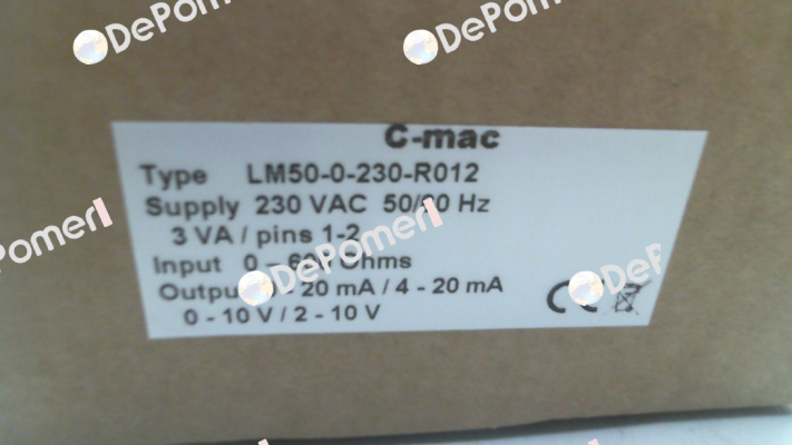 LM50-0-230-R012 C-mac (Comadan)