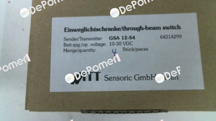 GSA 12-S4 Witt Sensoric