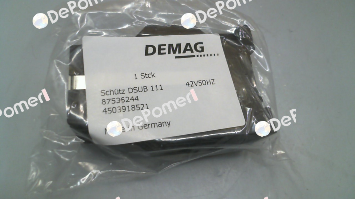 87536244 / DSUB-111 42V50HZ Mannesmann-Demag