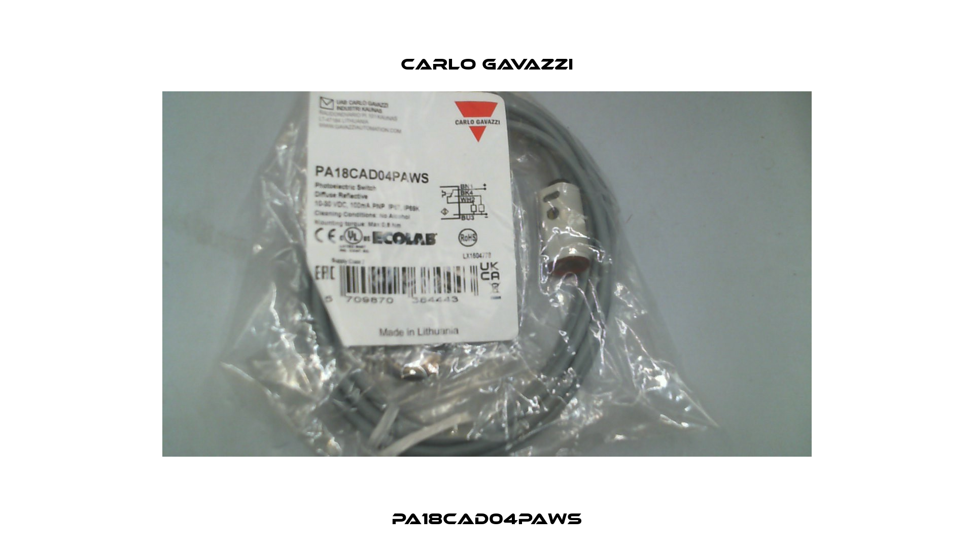 PA18CAD04PAWS Carlo Gavazzi