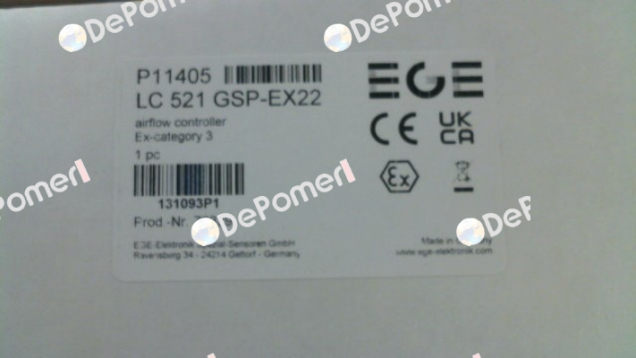 p/n: P11405, Type: LC 521 GSP-Ex22 Ege