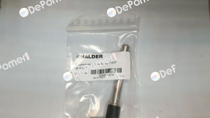 Order No. 22340.0074 Halder