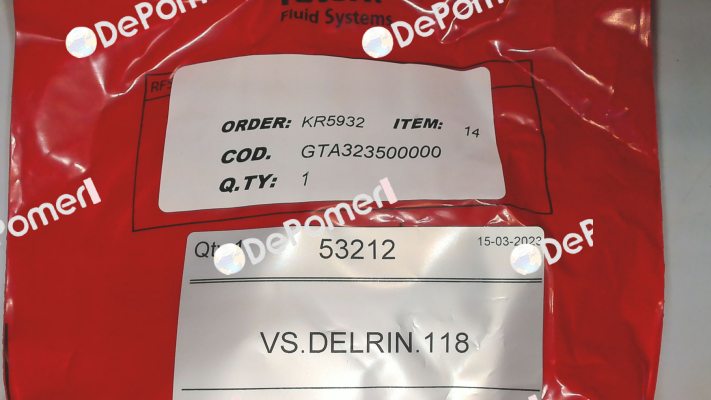 53212 | VS.DELRIN.118 GT Attuatori