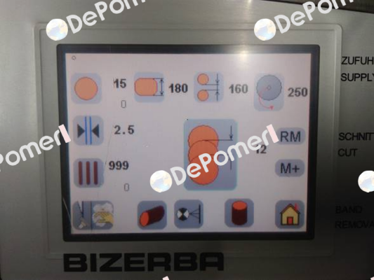 TOUCH-PANEL KPL. A500 Bizerba