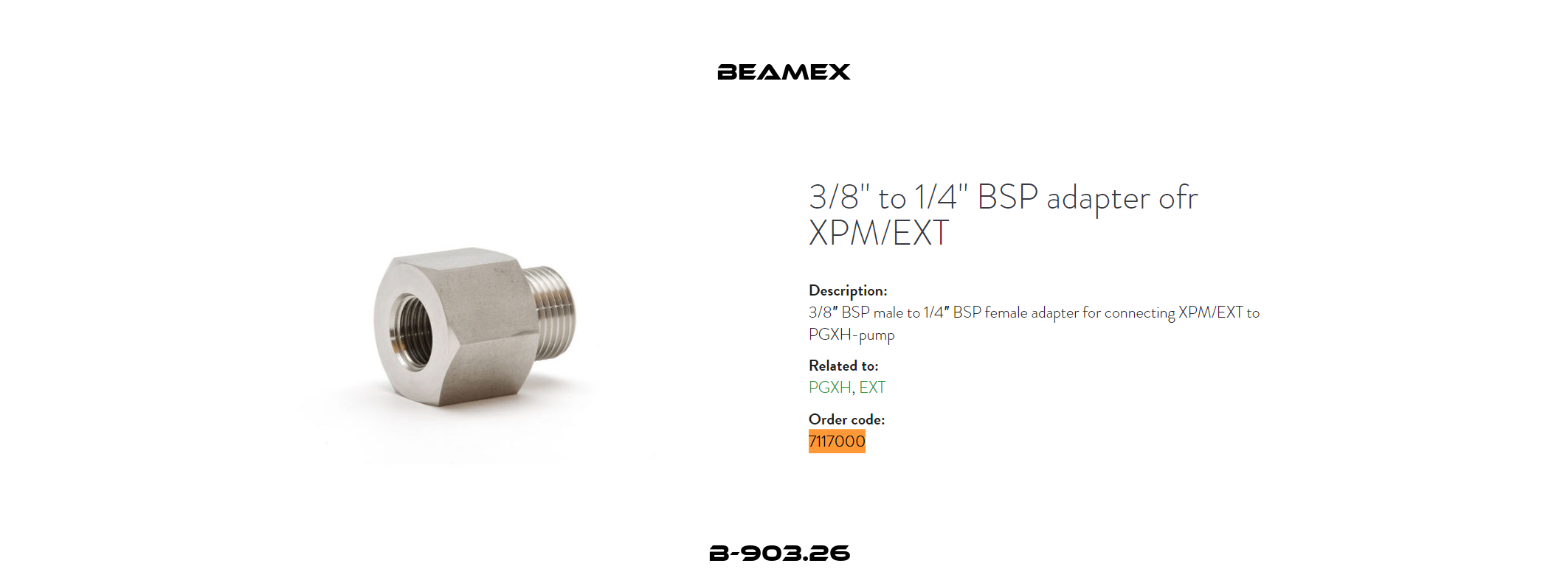 B-903.26  Beamex