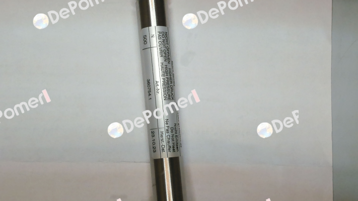 G 08 19 0100 1 0332 WG30 GA32 00500N /5/Si/V2 Hahn Gasfedern