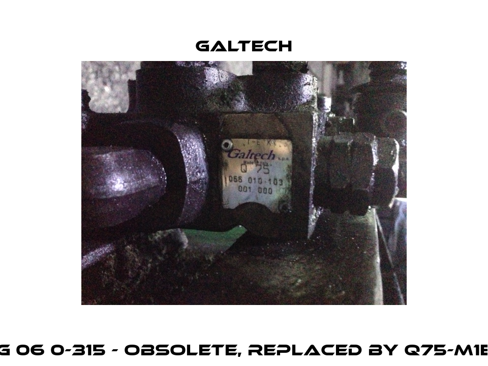DGT80VLFYK089- NG 06 0-315 - obsolete, replaced by Q75-M1E-F1SR-103/A1/M1/F3D  Galtech