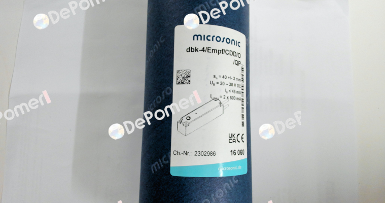 dbk-4/Empf/CDD/O/QP Microsonic