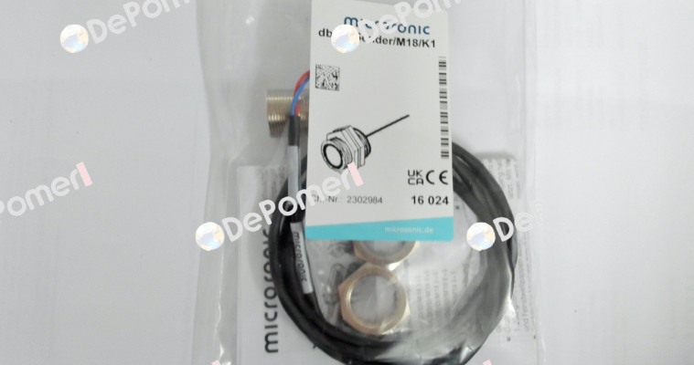 dbk-4/Sender/M18/K1 Microsonic