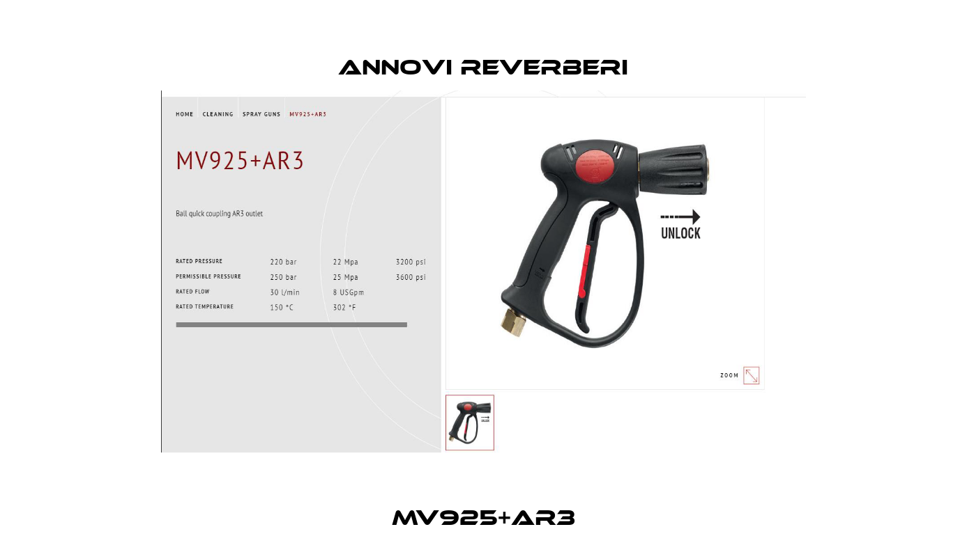 MV925+AR3 Annovi Reverberi